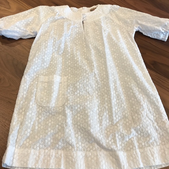 white chicken frocks